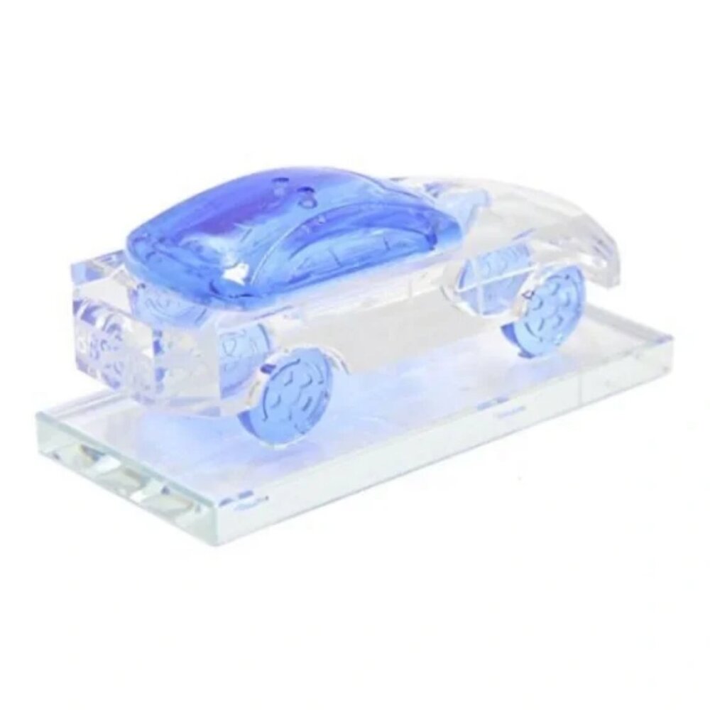 Blue Crystal Car Display
